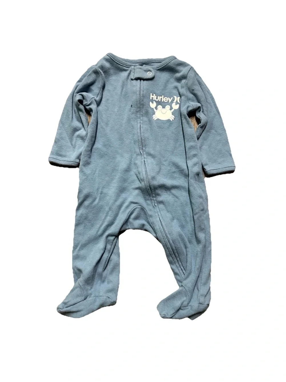 Baby Footie Pajamas Camouflage Stripes Animals Size 0-3 Months